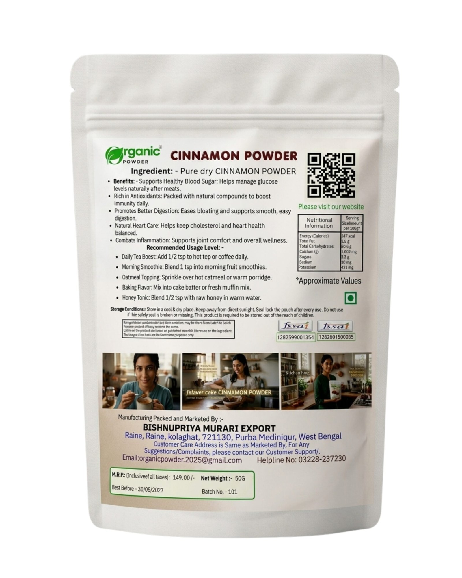 PREMIUM CINNAMON(DALCHINI) POWDER - Image 2